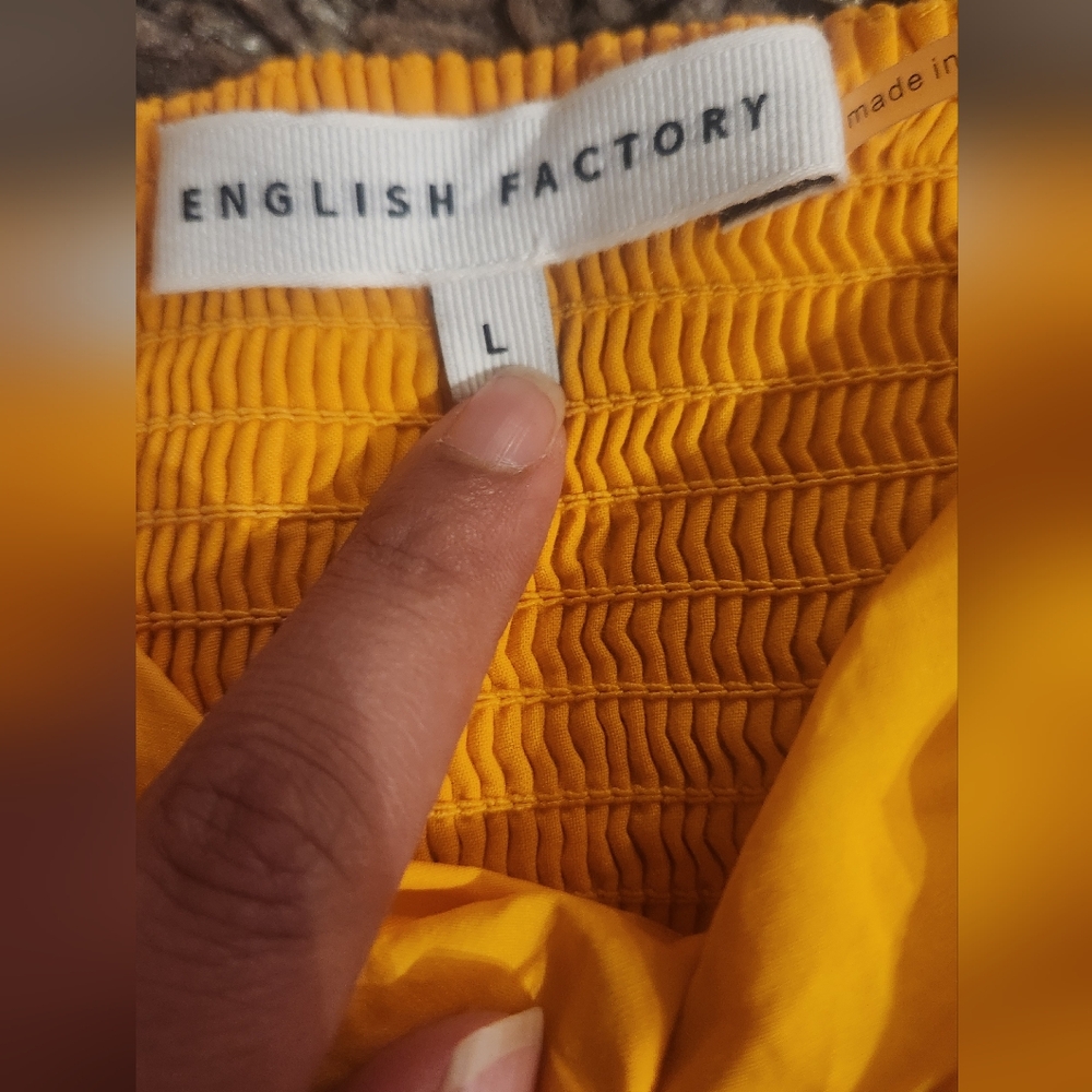 English Factory Twist Front Color Block Mini Dres… - image 6